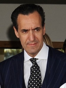 Jaime de Marichalar trabajando en su vida social en Roma