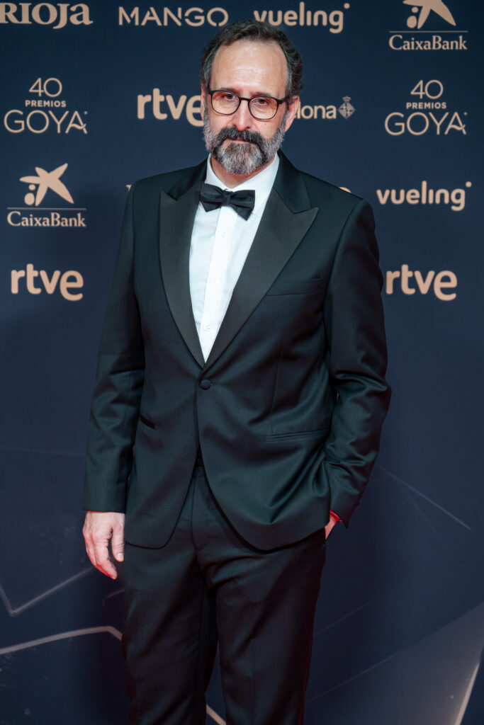 Miguel Garcés en la alfombra roja de los Premios Goya 2026