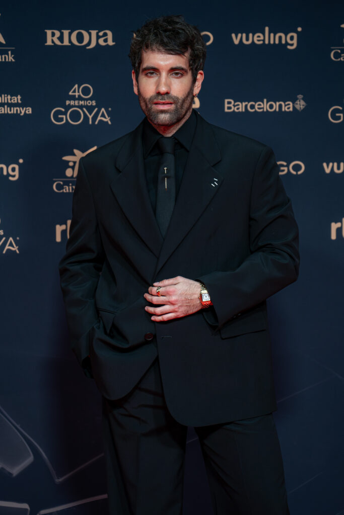 Tamar Novas en la alfombra roja de los Premios Goya 2026