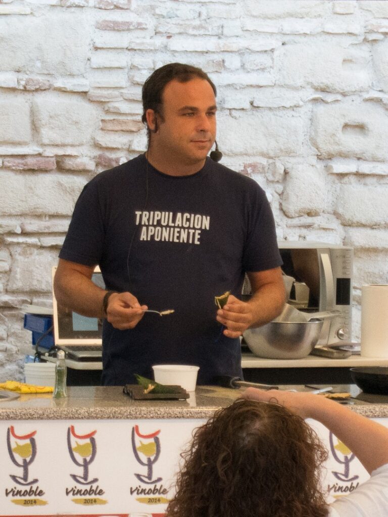 Ángel León, chef del restaurante Aponiente