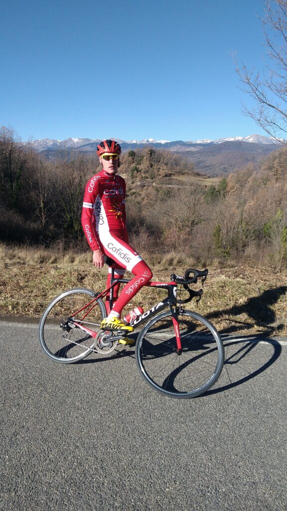 Dorian Godon, ciclista, entrenamiento 2018