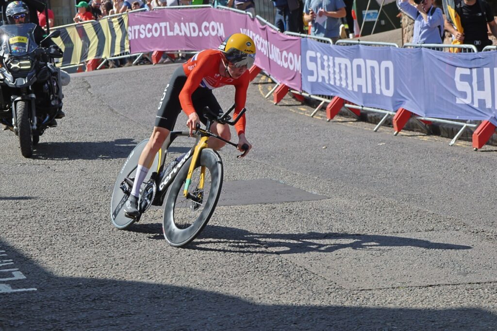 Jørgen Nordhagen, ciclista noruego, contrarreloj Mundial 2023 junior