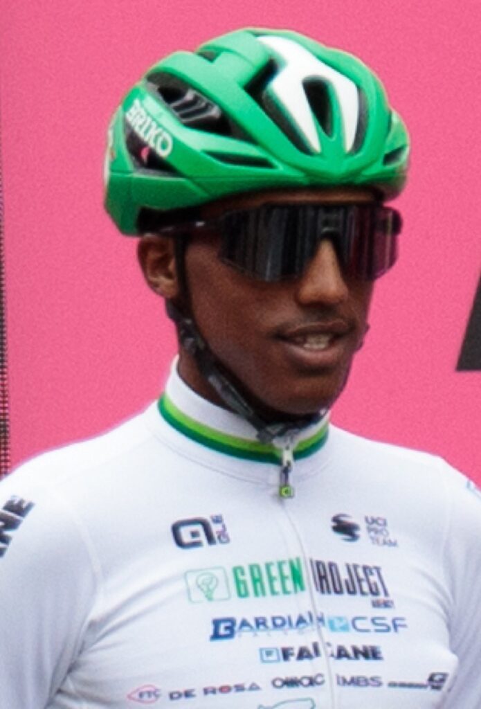 Henok Mulubrhan, ciclista eritreo, Giro de Italia 2023