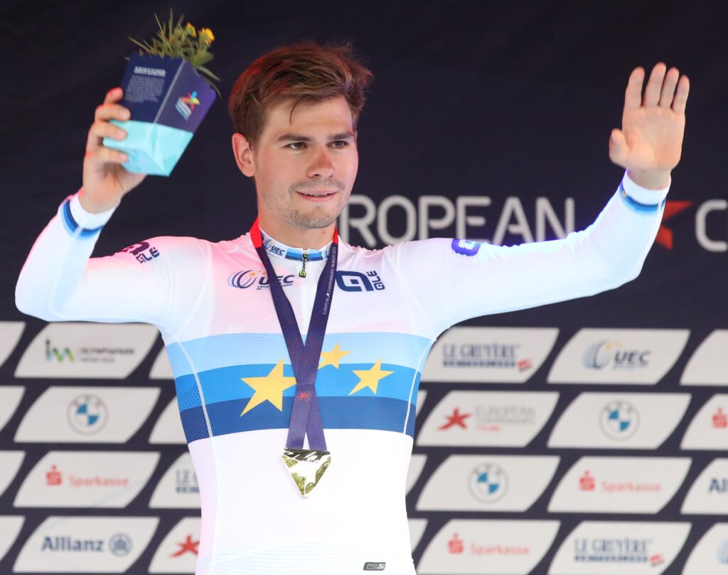 Stefan Bissegger, ciclista, Europeo de contrarreloj 2022